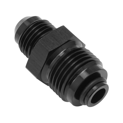 Proflow Power Steering Bump Tube Adaptor Fitting M18 x 1.50 To -06AN, Black