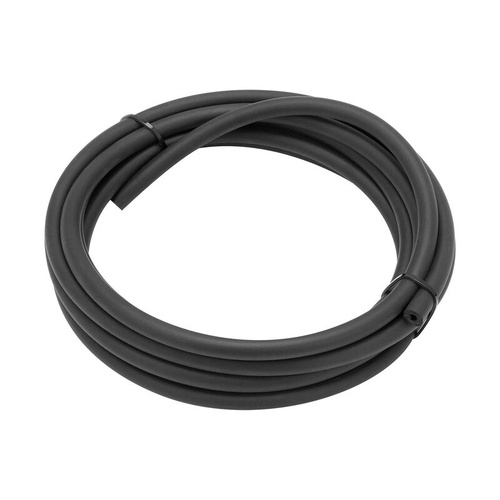 Proflow Rubber Vacuum Hose 3mm - 1/8'' x 3 Metre Black