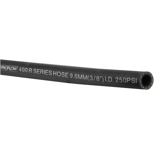 Proflow Black Push Lock Hose -06AN (3/8 in.) 10 Metre Length