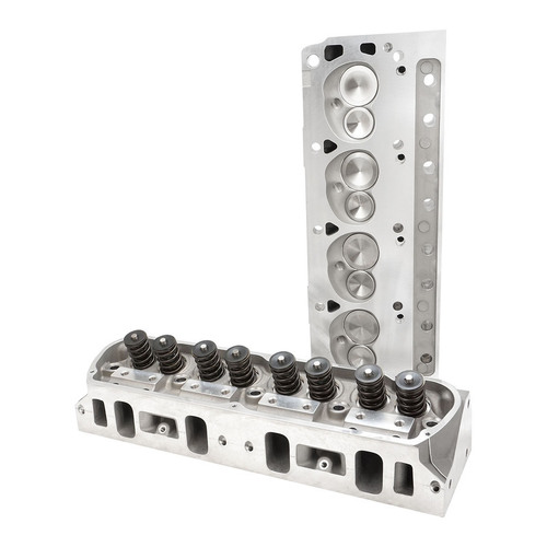 Proflow Cylinder Heads, AirMax 185 CNC, SB Ford 289, 302,  Aluminum, Assembled 7/16 Studs, Adj G/Plates, 58cc Chamber, 185cc Intake Runner, Pair