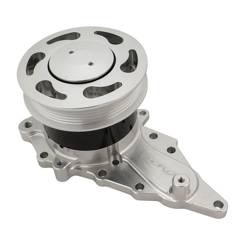 Proflow Water Pump Electric Billet Aluminium, Polished, Toyota Supra 1JZ, 2JZ 132 LPM/35 GPM at 12 Volts, Each